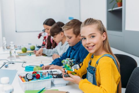 Introduction to Electronics and Simple Robotics Holiday Programme