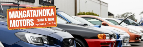 Mangatainoka Motors - Japanese Car Day