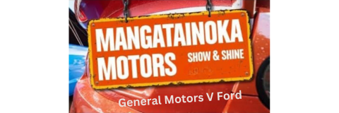 Mangatainoka Motors - General Motors VS Ford Day