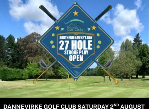 Southern Hawke's Bay 27 Hole Stroke Play Open - Dannevirke