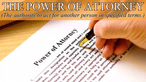 Power of Attorney Workshop